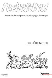 Différencier - Recherches, n° 7, décembre 2019