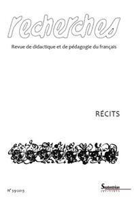 RECHERCHES, N 59/2E SEMESTRE 2013 - RECITS