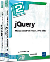 jQuery - Coffret de 2 livres :