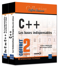 C++ - Coffret de deux livres : Les bases indispensables