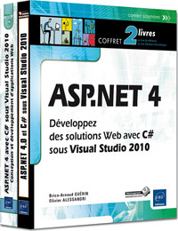 ASP.NET 4 - Coffret de 2 livres - Développez des solutions Web avec C# sous Visual Studio 2010