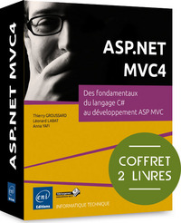 ASP.NET MVC4 - Coffret de 2 livres : Des fondamentaux du langage C# au développement ASP MVC