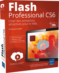 Vidéo de formation Flash Professional CS6 - Créer des animations attractives pour le Web [Carte d'ac