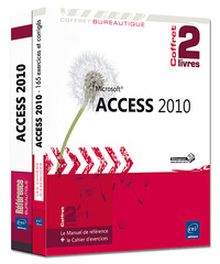 Access 2010 - Coffret de 2 livres : Le Manuel de référence + le Cahier d'exercices