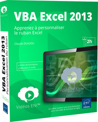 Vidéo VBA Excel 2013 - Apprenez à personnaliser le ruban Excel