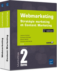 Webmarketing - Coffret de 2 livres : Stratégie marketing et Content Marketing (2e édition)