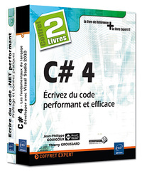 C# 4 - Coffret de 2 livres : Écrivez du code performant et efficace