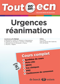 URGENCES-REANIMATION - TOUT-EN-UN ECN