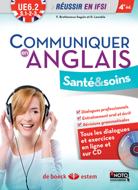 UE 6.2 - Communiquer en anglais : Santé & soins