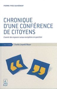 CHRONIQUE D'UNE CONFERENCE DE CITOYENS