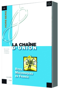 RITES MAÇONNIQUES EN FRANCE