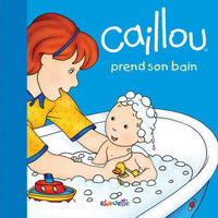 Caillou prend son bain