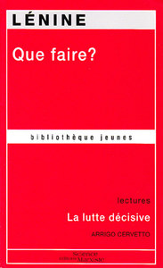 Que faire?