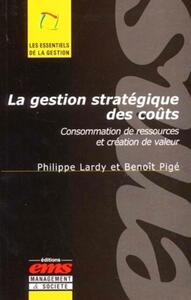 GESTION STRATEGIQUE COUTS