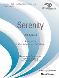 WINDEPENDENCE - SERENITY - WIND BAND. PARTITION.