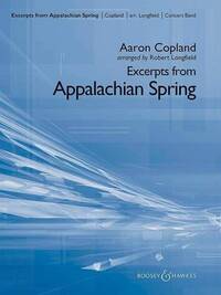 EXCERPTS FROM APPALACHIAN SPRING - WIND BAND. PARTITION ET PARTIES.