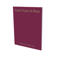 Isabel Nuño de Buen : Prix Sprengel 2021