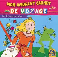 MON AMUSANT CARNET DE VOYAGE PETITS POINTS A RELIER
