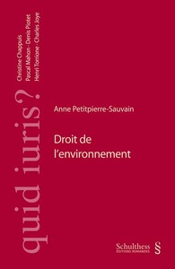 DROIT DE L'ENVIRONNEMENT