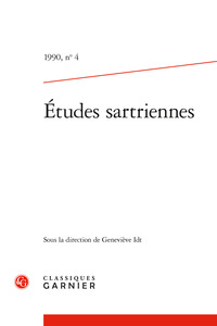 Études sartriennes