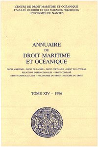 Annuaire de droit maritime et océanique