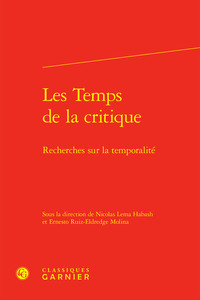 Les Temps de la critique