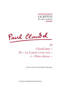 La Revue des lettres modernes