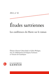 Études sartriennes