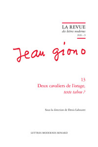 La Revue des lettres modernes