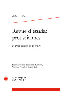Revue d'études proustiennes
