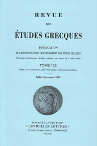 Revue des études grecques
