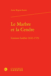 Le Marbre et la Cendre