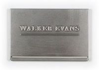 Walker Evans: A Gallery of Postcards /anglais