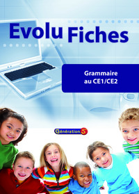 Evolu fiches : Grammaire CE1 - CE2 (fichier papier + cédérom)