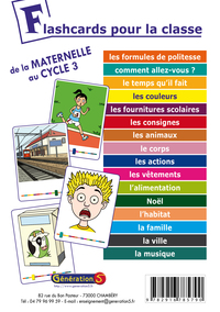 Flashcards pour la classe ! (De la maternelle au cycle 3)