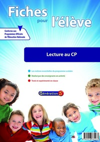 Fiches pour l'élève : Lecture au CP