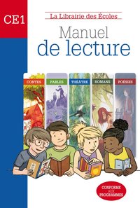 Manuel de Lecture CE1, Livre de l'élève (5 œuvres complètes)