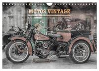 MOTOS VINTAGE (Calendrier mural 2027 DIN A4 vertical), CALVENDO calendrier mensuel