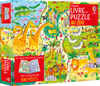 Au zoo - Coffrets livre et puzzle (100 pièces) - dès 5 ans