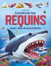 Construis tes requins avec des autocollants - dès 5 ans