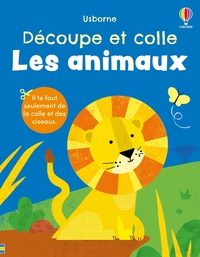 Les animaux - Découpe et colle - dès 2 ans