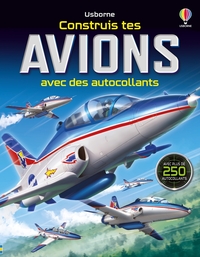 Construis tes avions avec des autocollants - Dès 5 ans