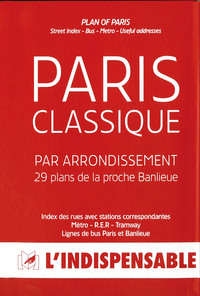 R17 PLAN DE PARIS CLASSIQUE PAR ARRONDISSEMENT