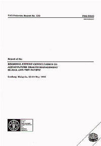 REPORT OF THE REGIONAL EXPERT CONSULTATION ON AGRICULTURAL HEALTH MANAGEMENT INASIA THE PACIFIC FAO