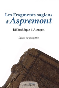 Les Fragments sagiens d’Aspremont