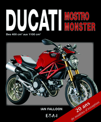 Ducati Monstro-Monster - des 400 cm3 au 1100 cm3