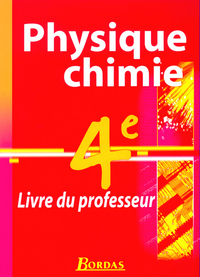 PHYSIQUE CHIMIE 4EME VENTO LIVRE DU PROFESSEUR 2002