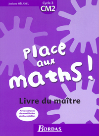 PLACE AUX MATHS CM2 MAITRE