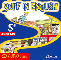 Surf in english Anglais 5e, CD audio élève