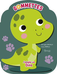 Premières gommettes - J'adopte un dino